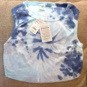 Dreamsicle Tie dye crop top